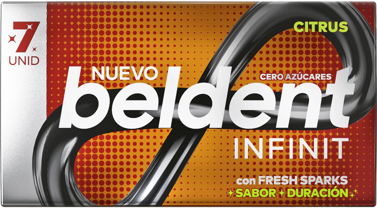 Beldent Infinit Citrus x7 - Nerilan Uruguay